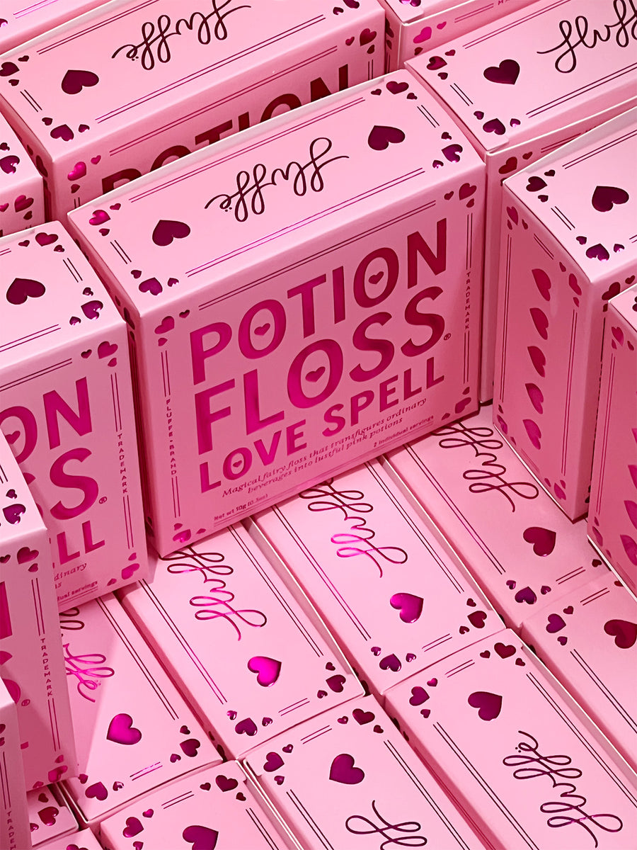 Potion Floss Love Spell box Fluffe