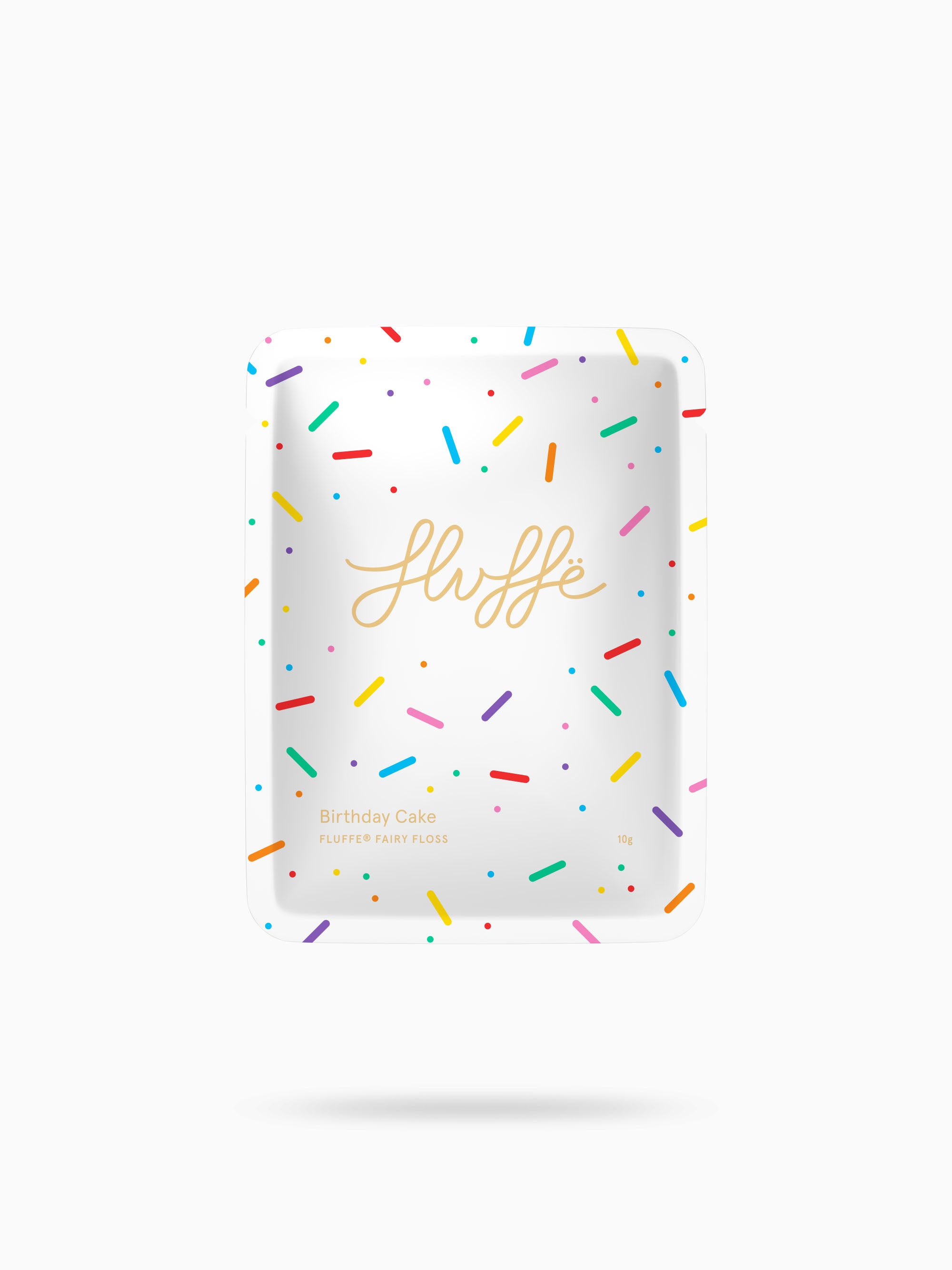 Fluffe Fairy Floss - Birthday Cake Cotton Candy